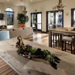 A serviced apartment in Sacramento, California, can easily be a home away from home as shown by this living room.