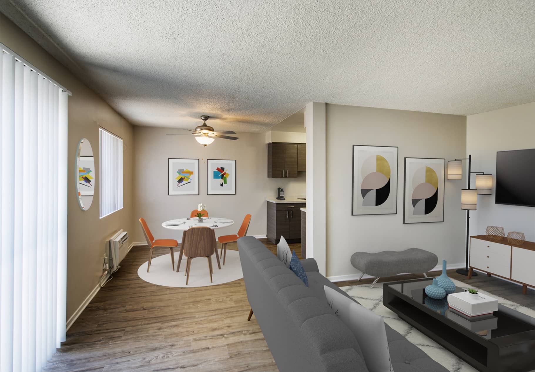Rosebeach Apartment Homes - Sample Image of La Mirada, CA Short Term Rental